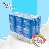 Sữa Tươi Úc Tiệt Trùng Reta Milk Không Đường 200ml - Lốc 6 hộp